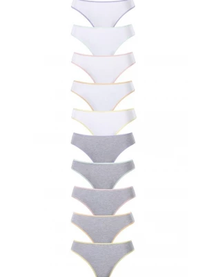 Foto van product PETITE FLEUR String grijs / wit