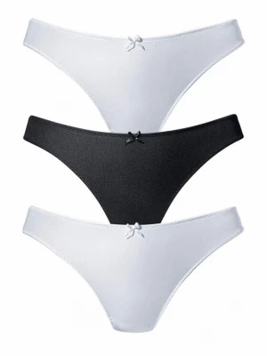 Foto van product PETITE FLEUR String zwart / wit