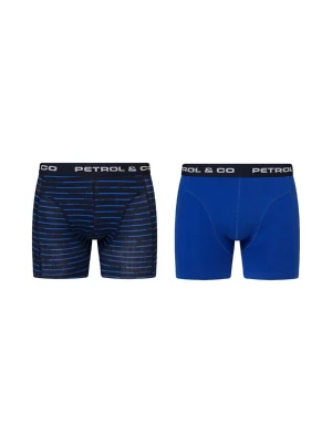 Foto van product Petrol Industries Boxershorts blauw / zwart / wit