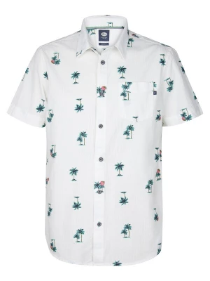Foto van product Petrol Industries Overhemd 'Coralshore' navy / turquoise / pink / wit