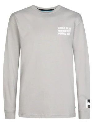 Foto van product Petrol Industries Shirt grijs / wit