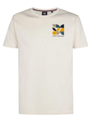 Foto van product Petrol Industries Shirt 'Oglala' geel / donkergroen / wolwit