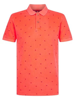 Foto van product Petrol Industries Shirt 'OlaVerde' donkerlila / koraal