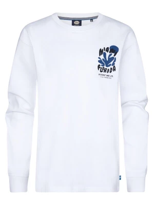Foto van product Petrol Industries Shirt 'Tropicalia' blauw / zwart / wit