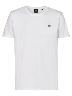 Foto van product Petrol Industries Shirt 'Windward' navy / bloedrood / wit