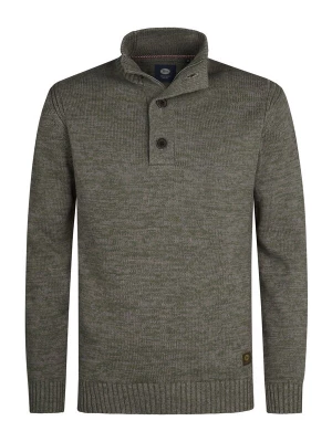 Foto van product Petrol Industries Trui stone grey / donkergroen