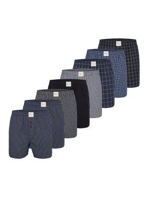 Foto van product Phil & Co. Berlin Boxershorts 'Phil & Co. Berlin Men's Woven Boxers 8 Pack – Loose Fit Boxer Shorts – 60% Cotton & 40% Polyester – Breathable, Wrinkle-Resistant & Easy Care' gemengde kleuren
