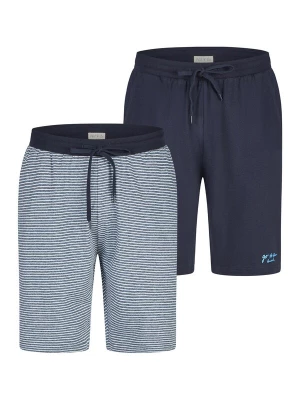 Foto van product Phil & Co. Berlin Pyjamabroek ' Classics ' donkerblauw / offwhite