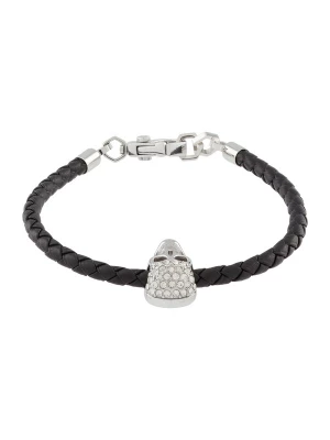Foto van product Philipp Plein Armband zwart / zilver / transparant