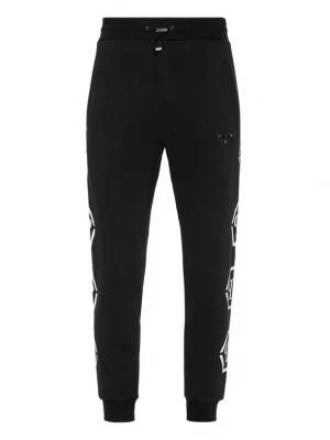 Foto van product Philipp Plein Broek 'Hexagon' zwart / wit