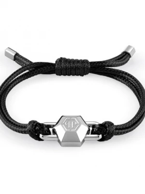 Foto van product Philipp Plein Jewellery Armband 'Edge' zwart / zilver