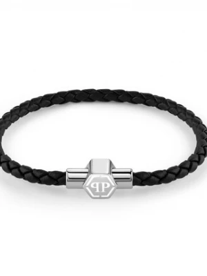 Foto van product Philipp Plein Jewellery Armband 'Enigma' zwart / zilver