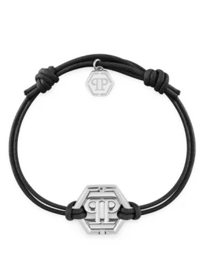 Foto van product Philipp Plein Jewellery Armband 'Linked' zwart / zilver