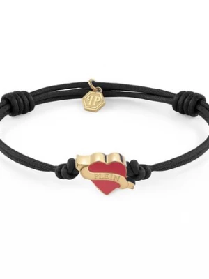 Foto van product Philipp Plein Jewellery Armband 'Plein Valentine' goud / rood / zwart