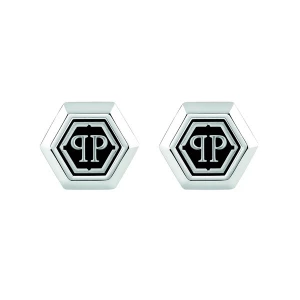 Foto van product Philipp Plein Jewellery Manchetknopen zwart / zilver