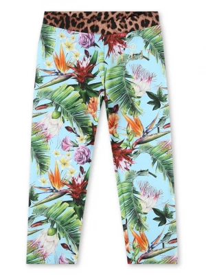 Foto van product Philipp Plein Leggings lichtblauw / groen / lichtlila / donkeroranje