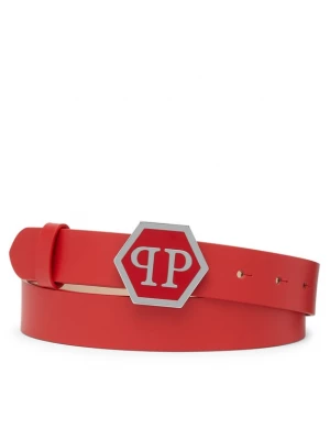 Foto van product Philipp Plein Riem 'Hexagon' rood