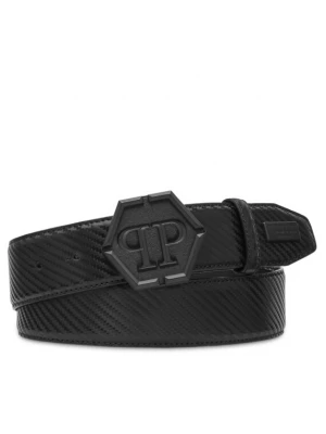 Foto van product Philipp Plein Riem 'Hexagon' zwart