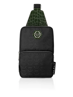 Foto van product Philipp Plein Schoudertas zwart / wit