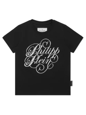 Foto van product Philipp Plein Shirt 'Coursive' zwart / wit
