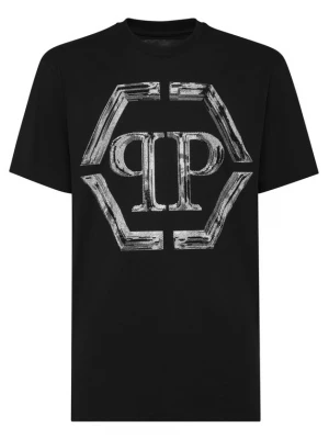 Foto van product Philipp Plein Shirt 'Hexagon' zwart / wit