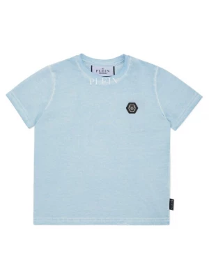 Foto van product Philipp Plein Shirt lichtblauw / offwhite