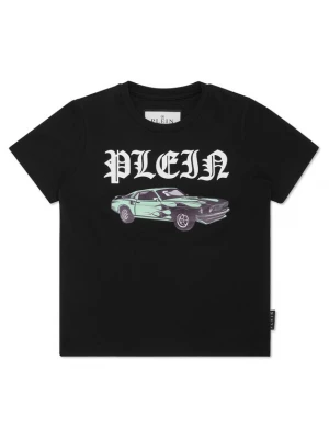 Foto van product Philipp Plein Shirt 'Racing' lichtgroen / zwart / wit