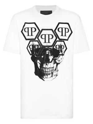 Foto van product Philipp Plein Shirt 'Skull' zwart / wit