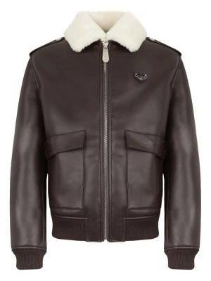 Foto van product Philipp Plein Winterjas chocoladebruin / offwhite
