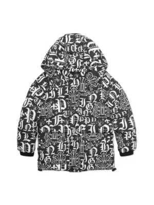 Foto van product Philipp Plein Winterjas zwart / wit