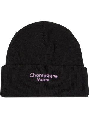 Foto van product Pica Pica Muts 'Champagne Mami' lila / zwart