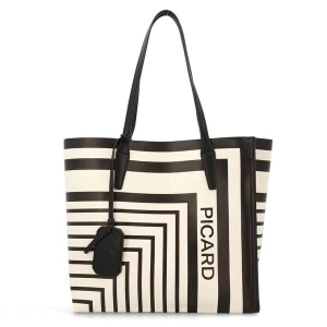 Foto van product Picard Shopper 'Brasilia ' beige / zwart