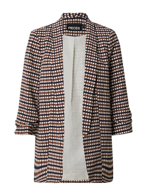 Foto van product PIECES Blazers 'PCBOSS' donkerblauw / roestbruin / wit