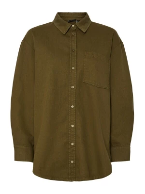 Foto van product PIECES Blouse 'PCMAISIE' olijfgroen