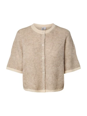Foto van product PIECES Gebreid vest 'PCJENNA' wolwit