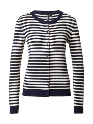 Foto van product PIECES Gebreid vest 'PCNora' lichtbeige / marine
