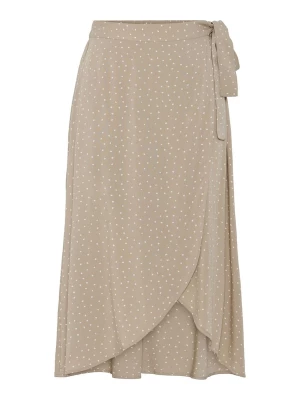 Foto van product PIECES Rok 'PCTALA' beige / wit