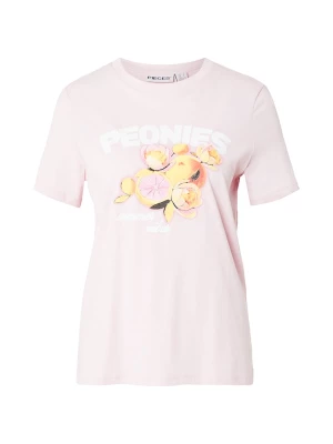 Foto van product PIECES Shirt 'PCBUDDY' goudgeel / oranje / rosa / wit