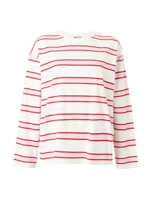 Foto van product PIECES Shirt 'PCMila' rosa / rood / wit