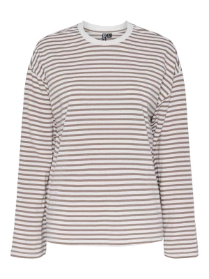 Foto van product PIECES Shirt 'PCSadie' beige / wit