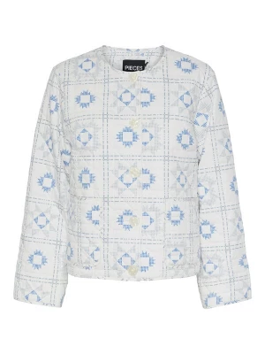 Foto van product PIECES Tussenjas 'MARIA' navy / blauw denim / grijs / offwhite
