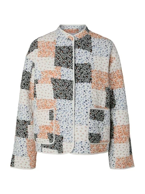 Foto van product PIECES Tussenjas 'PCRIKKE' navy / oranje / zwart / wit