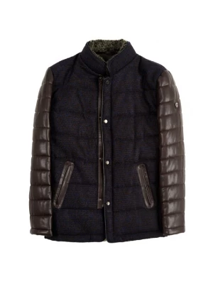 Foto van product PIERRE CARDIN Winterjas ultramarine blauw / bruin