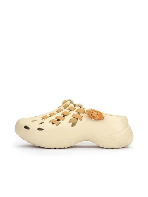 Foto van product PIKOLINOS Clogs 'Romana' lichtbeige / oranje
