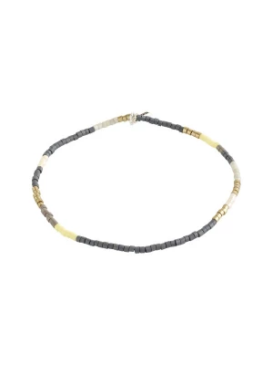 Foto van product Pilgrim Armband 'Alison' geel / grijs / zilver