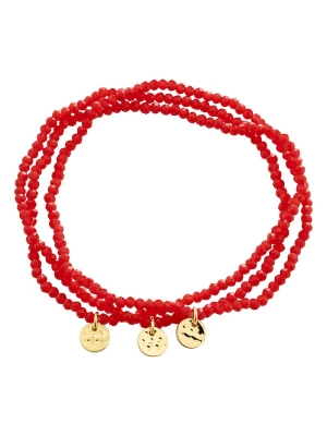Foto van product Pilgrim Armband ' Indigo ' goud / rood