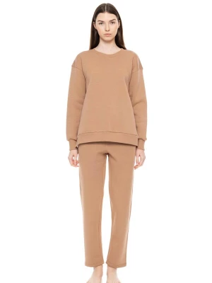 Foto van product Pink Label Joggingpak 'Pink label Sweat suit Soft' beige