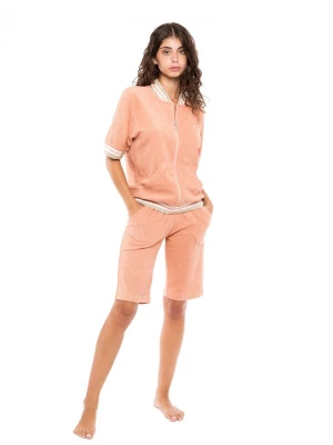 Foto van product Pink Label Joggingpak 'TRUCKSUIT TERRY' abrikoos