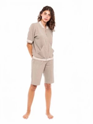 Foto van product Pink Label Joggingpak 'TRUCKSUIT TERRY' beige