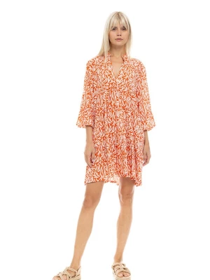 Foto van product Pink Label Zomerjurk 'BEACHWEAR CORAL' koraal